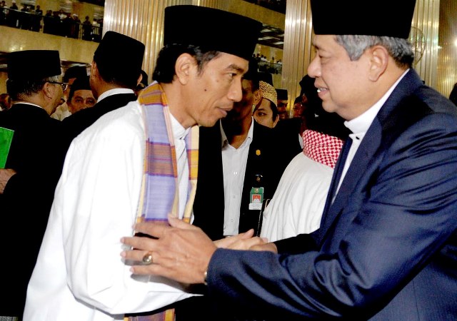 Presiden SBY, Pemimpin Pertama yang Ucapkan Selamat pada Jokowi-JK